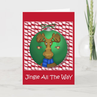 Cartes Pour Fêtes Annuelles Orignaux de tintement