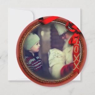 Cartes Pour Fêtes Annuelles Ornement de Noël haute définition brun
