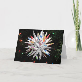Cartes Pour Fêtes Annuelles Ornement étoile polonais