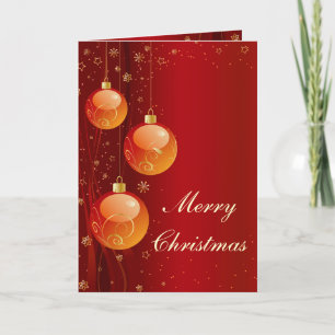 Cartes Pour Fêtes Annuelles Ornements lumineux de Noël