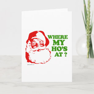 Cartes Pour Fêtes Annuelles Où sont mes meufs ?