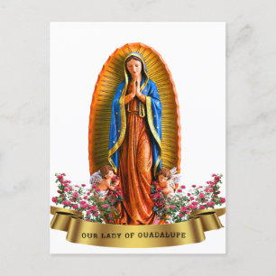 Cartes Pour Fêtes Annuelles Our Lady of Guadalupe