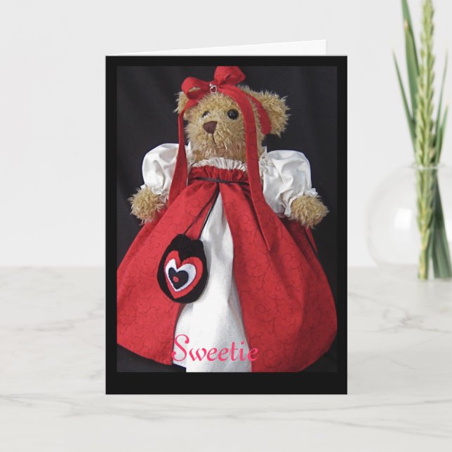 Cartes Pour Fêtes Annuelles Ours de bonbon (Devant)