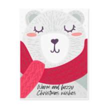 Ours mignon Avec Message De L'Enfant