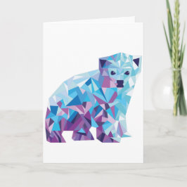 Cartes Pour Fêtes Annuelles Ours polaire