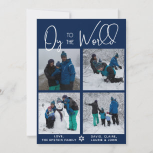 Cartes Pour Fêtes Annuelles Oy Brillant Au Monde 4 Photo