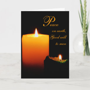 Cartes Pour Fêtes Annuelles P, eace, sur terre, bonne volonté aux hommes