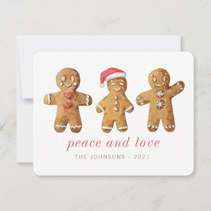 Cartes Pour Fêtes Annuelles Pain d'épice mûre moderne Homme