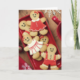 Cartes Pour Fêtes Annuelles Pain d'épices