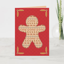Cartes Pour Fêtes Annuelles Pain d'épices
