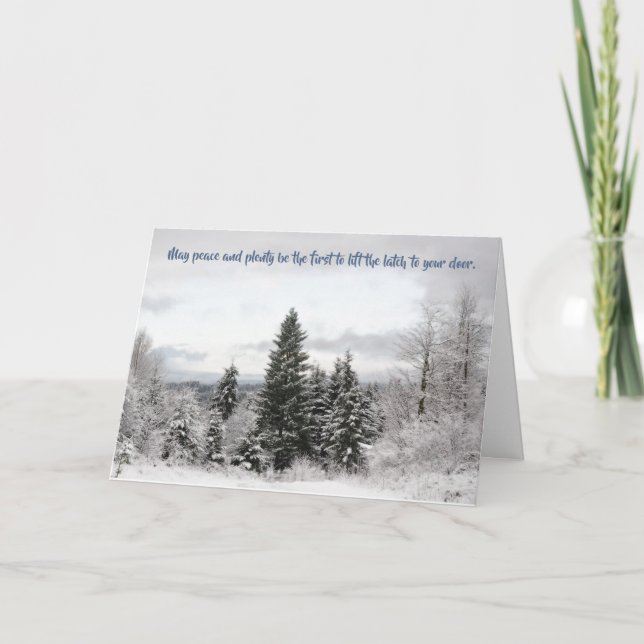 Cartes Pour Fêtes Annuelles Pain grillé d'Irlandaise de bonne année (Devant)