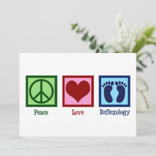 Cartes Pour Fêtes Annuelles Paix Amour Réflexologie Noël