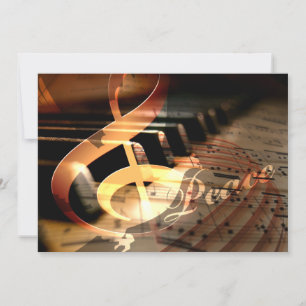 Cartes Pour Fêtes Annuelles paix colombe piano professeur vacances accueil Car