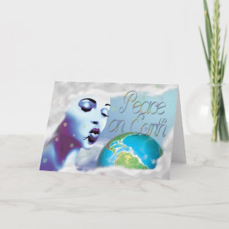 Cartes Pour Fêtes Annuelles Paix sur terre