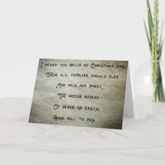 Cartes Pour Fêtes Annuelles Paix sur Terre