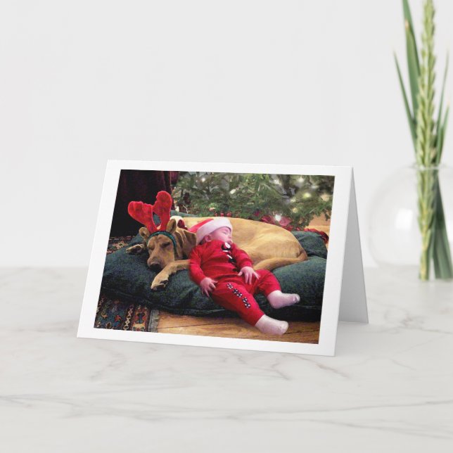 Cartes Pour Fêtes Annuelles Paix sur Terre (Devant)