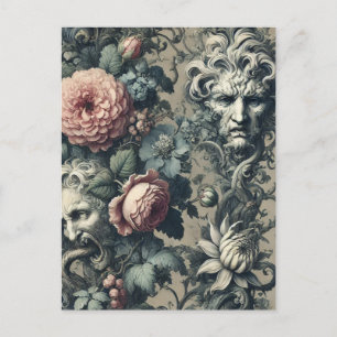 Cartes Pour Fêtes Annuelles Pale Purge - gothique victorien