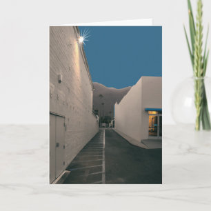 Cartes Pour Fêtes Annuelles Palm Springs Design District Back Alley Nativité