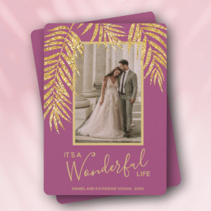 Cartes Pour Fêtes Annuelles Palm Tropical Christmas Photo