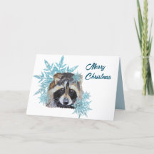 Panda Snowflakes de Noël Raccoon