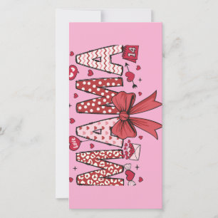 Cartes Pour Fêtes Annuelles Panneau Mama Valentine