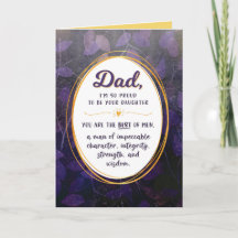 Papa Anniversaire, je suis fier d'être ta fille