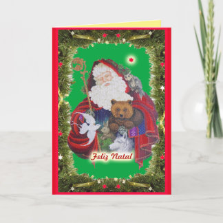 Cartes Pour Fêtes Annuelles Papai Noel