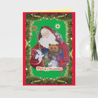 Cartes Pour Fêtes Annuelles Papai Noel