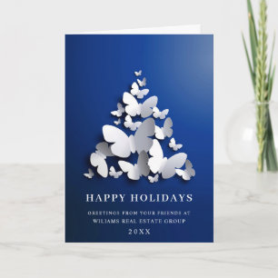 Cartes Pour Fêtes Annuelles Papillon Monarque Noël Accueil d'entreprise