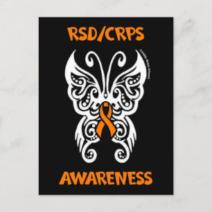 Cartes Pour Fêtes Annuelles Papillon/Tribal...Carte postale RSD/CRPS