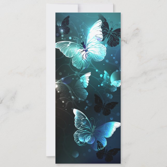 Cartes Pour Fêtes Annuelles Papillons de nuit (Devant)