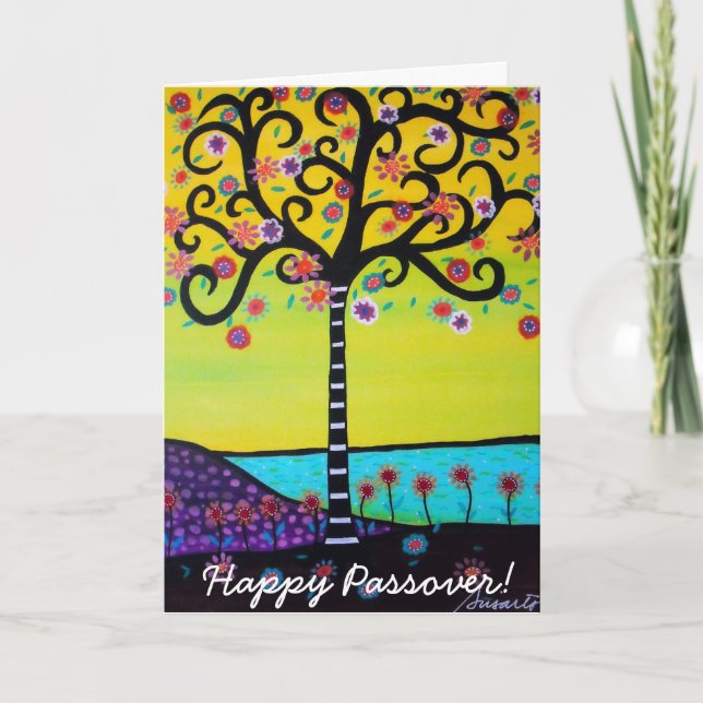 Cartes Pour Fêtes Annuelles Pâque heureuse (Devant)