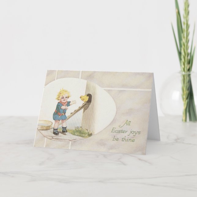 Cartes Pour Fêtes Annuelles Pâques (Devant)