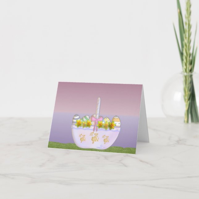 Cartes Pour Fêtes Annuelles Pâques (Devant)