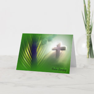 Cartes Pour Fêtes Annuelles Pâques et palmiers Dimanche Crossages et scènes