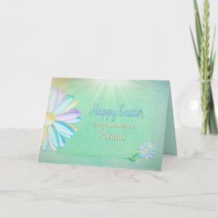 Cartes Pour Fêtes Annuelles Pâques - marguerite de guingan - nos parents