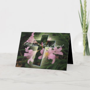 Cartes Pour Fêtes Annuelles Pâques religieuses