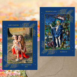 Cartes Pour Fêtes Annuelles Pâques Religieux Église catholique Photo