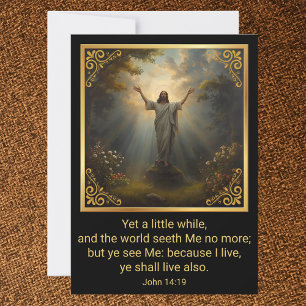 Cartes Pour Fêtes Annuelles Pâques Résurrection Religieux