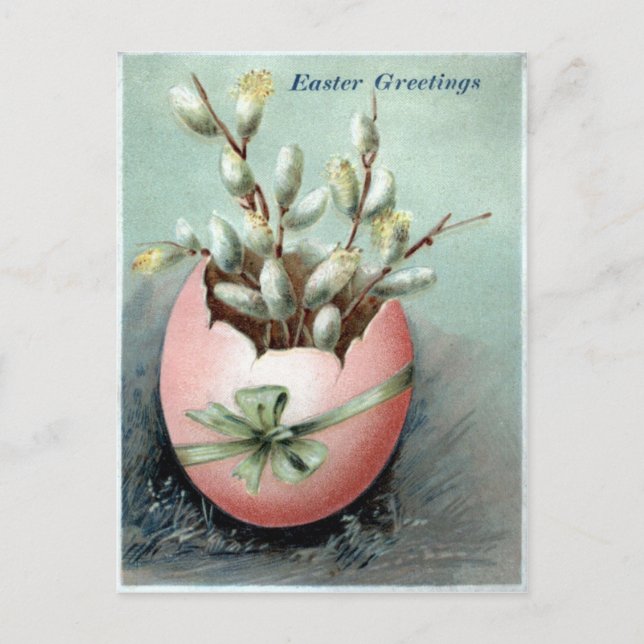 Cartes Pour Fêtes Annuelles Pâques victoriennes (Devant)