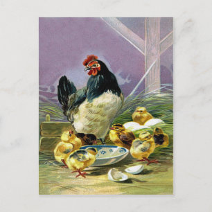 Cartes Pour Fêtes Annuelles Pâques vintage