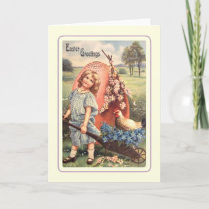 Cartes Pour Fêtes Annuelles Pâques vintage