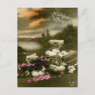 Cartes Pour Fêtes Annuelles Pâques vintage