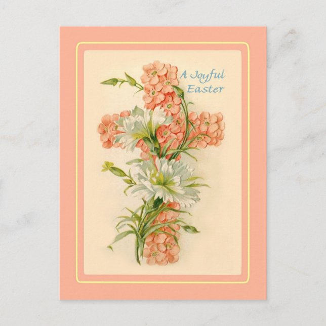 Cartes Pour Fêtes Annuelles Pâques vintage (Devant)