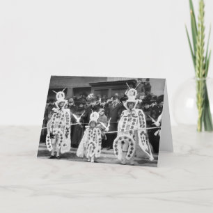 Cartes Pour Fêtes Annuelles Parade des mommers, Jour du Nouvel An, 1909