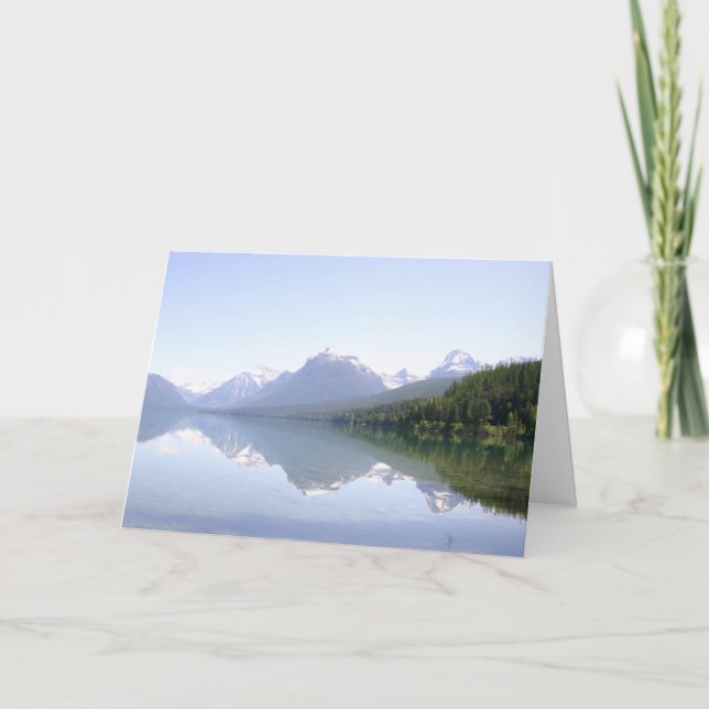 Cartes Pour Fêtes Annuelles Parc national de glacier (Devant)