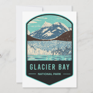 Cartes Pour Fêtes Annuelles Parc national de Glacier Bay