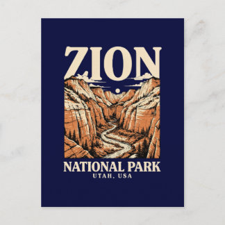 Cartes Pour Fêtes Annuelles Parc national de Zion Red Cliffs