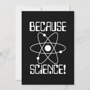 Cartes Pour Fêtes Annuelles parce que professeur de physique en biologie scien