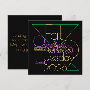 Cartes Pour Fêtes Annuelles Parfait pour Mardi Gras 2026